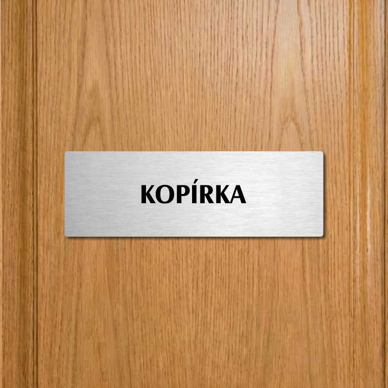 Kopírka, 200x66mm, zlatá popiska s imitacemi šroubků